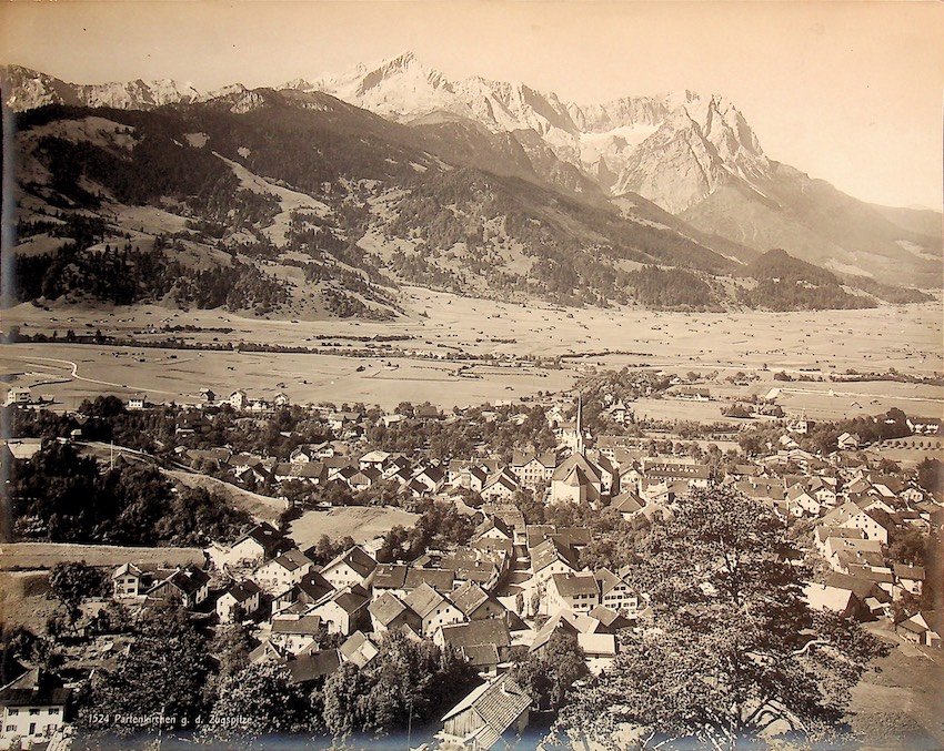 1524. Partenkirchen g.d. Zugspitze.