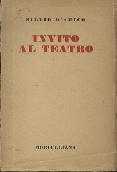 Invito al teatro.