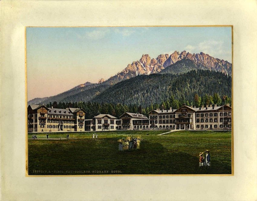 18082. P. Z. Tirol. Toblach. Sudbahn - Hotel.