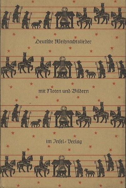 Deutsche Weihnachtslieder mit Noten und Bildern.