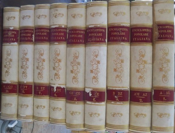 Nuova enciclopedia popolare italiana, ovvero Dizionario generale di scienze, lettere, arti, storia, geografia, ecc. ecc.: opera compilata sulle migliori in tal genere, inglesi, tedesche e francesi, coll'assistenza e col consiglio di scienziati e letterati italiani.