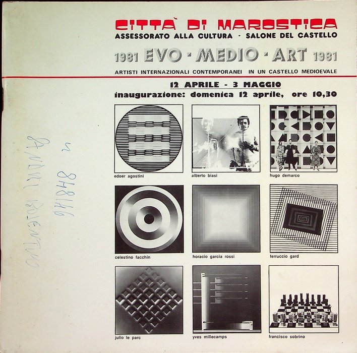 1981 Evo Medio Art 1981: artisti internazionali contemporanei in un …
