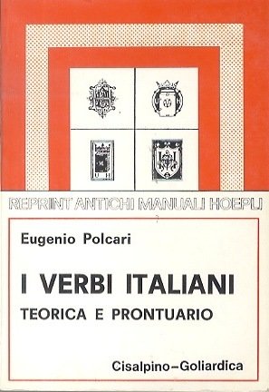I verbi italiani: teorica e prontuario.