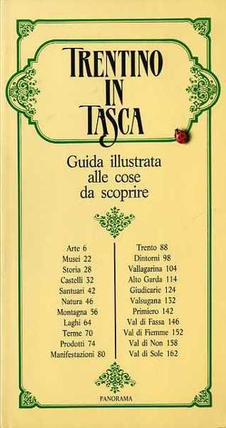 Trentino in tasca: guida illustrata alle cose da scoprire.