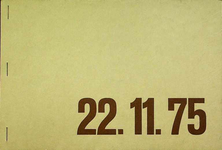 22.11.75. Abendausstellung in der MetallgieÃŸerei Lenze, KÃ¶ln 1975: Hans Peter …