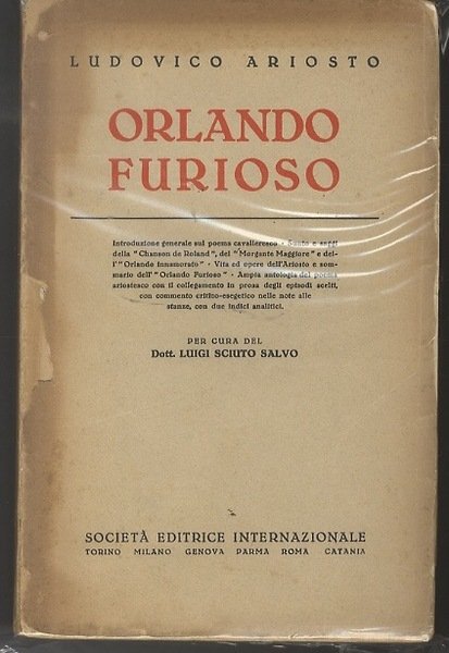 Orlando Furioso.