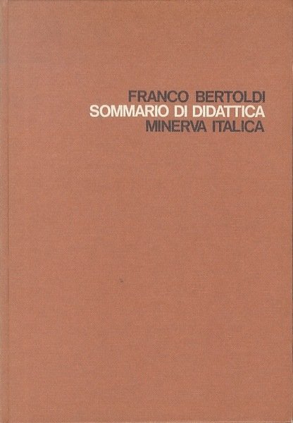 Sommario di didattica.