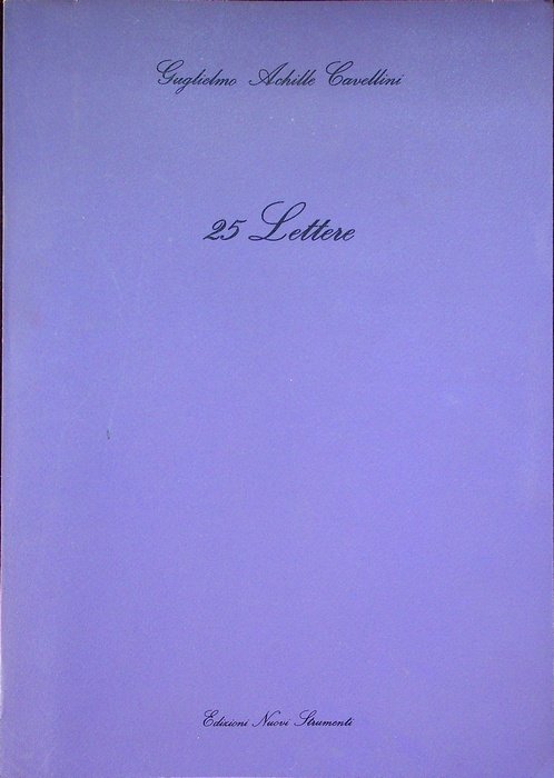 25 lettere.