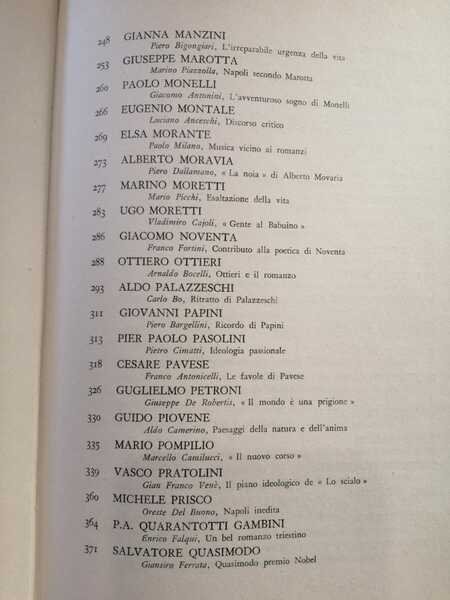 Almanacco della terza pagina.