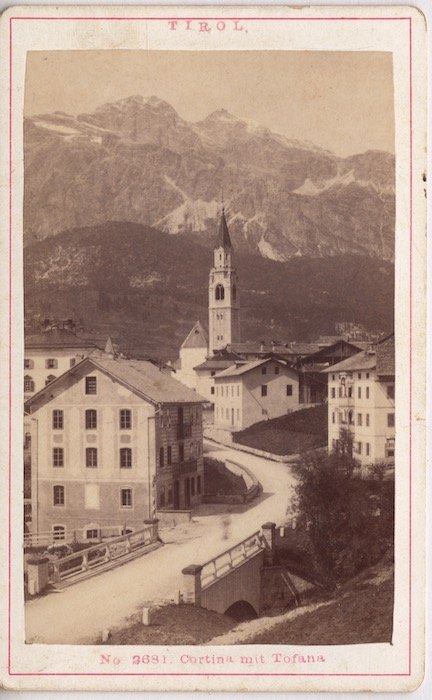 2681. Cortina mit Tofana - Cortina con la Tofana.