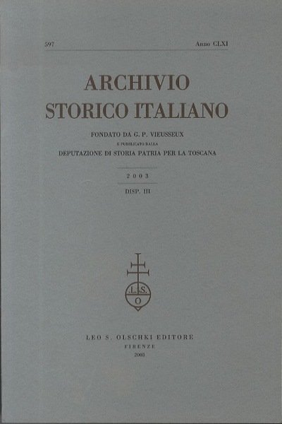 Achivio storico italiano.