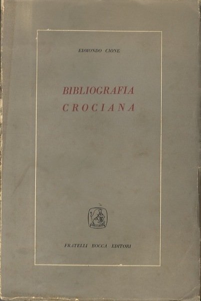 Bibliografia Crociana.