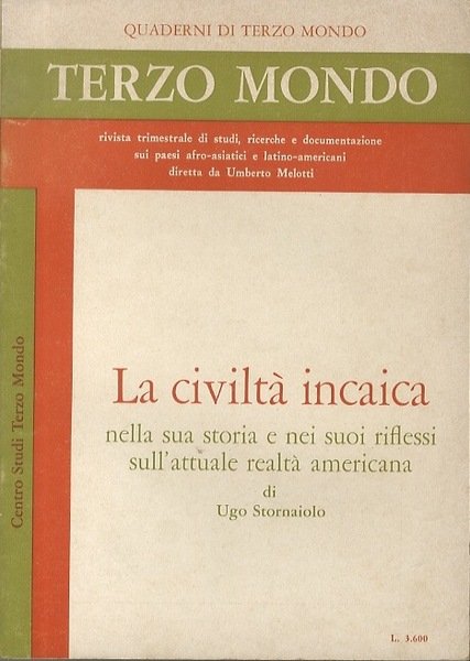 La civiltÃ incaica nella sua storia e nei suoi riflessi …