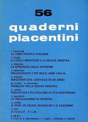 Quaderni piacentini.