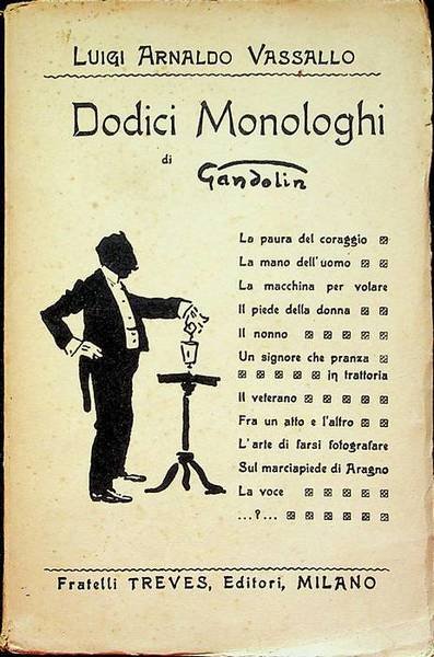 Dodici monologhi di Gandolin.