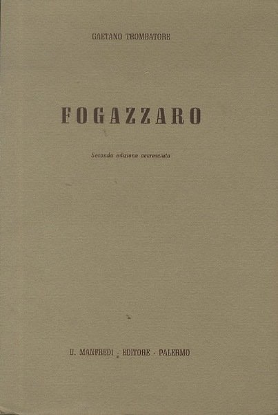 Fogazzaro.