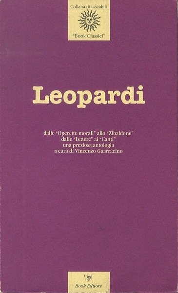 Giacomo Leopardi.