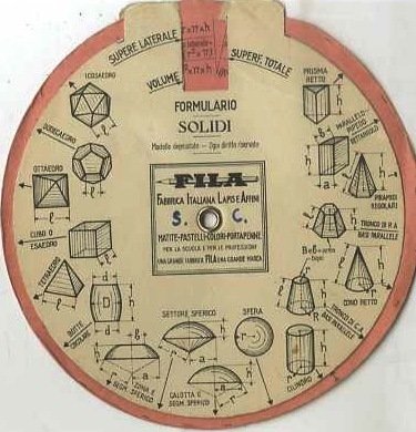 Formulario figure piane e solidi.