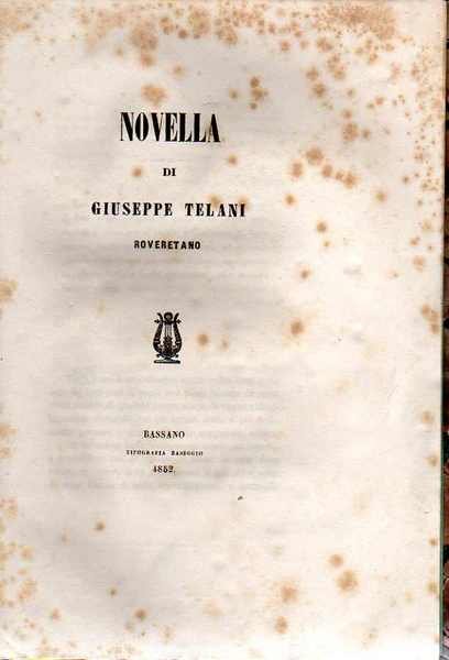 Novella di Giuseppe Telani roveretano.