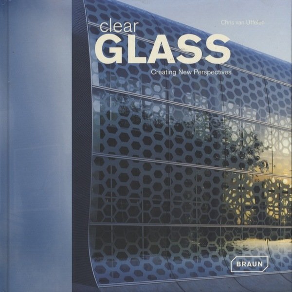 Clear glass.