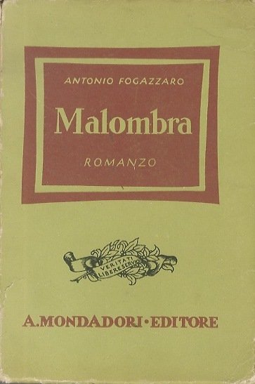 Malombra: romanzo.