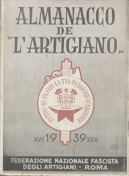 Almanacco de L'artigiano 1939, 17-18.