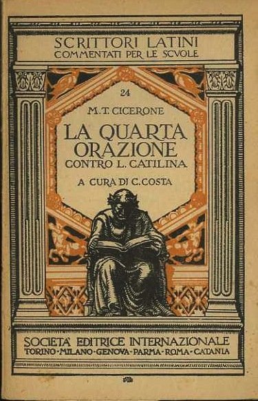 La quarta orazione contro L. Catilina.