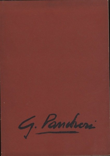 Catalogo della mostra retrospettiva di Gino Pancheri.