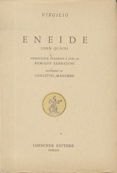 Eneide: libro quinto.