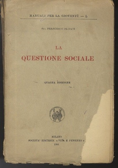 La questione sociale.