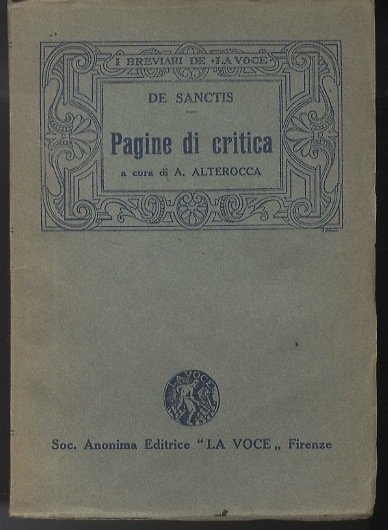 Pagine di estetica e di storia letteraria.