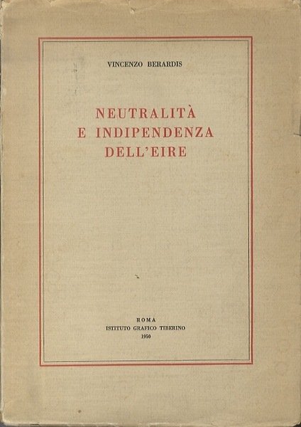 NeutralitÃ e indipendenza dell'Eire.