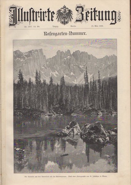 Illustrierte Zeitung: Rosengarten-Nummer.