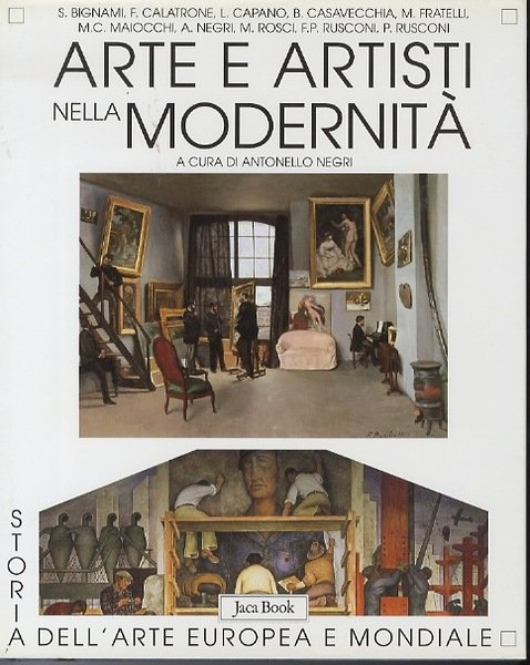 Arte e artisti nella modernitÃ .