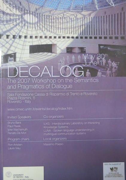 Decalog 2007: proceedings of the 11th workshop on The semantics …