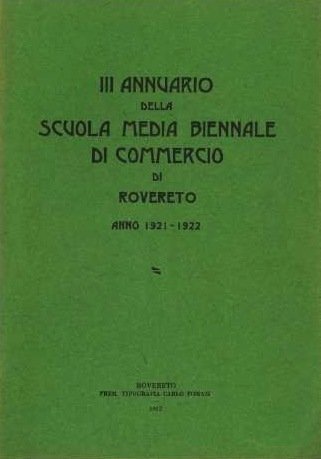 I, II, III, IV, V Annuario della Scuola di Commercio …