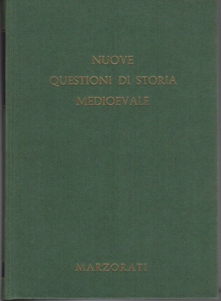 Nuove questioni di storia medioevale.