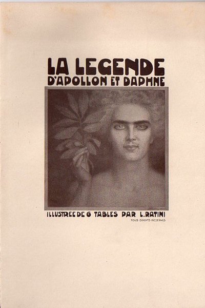 La Legende d'Apollon et Daphne.