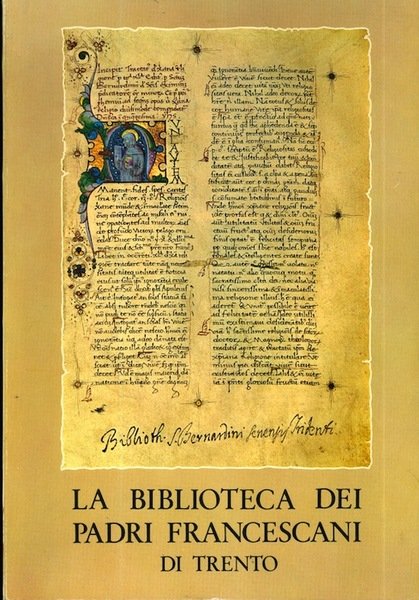 La biblioteca dei padri francescani di Trento.