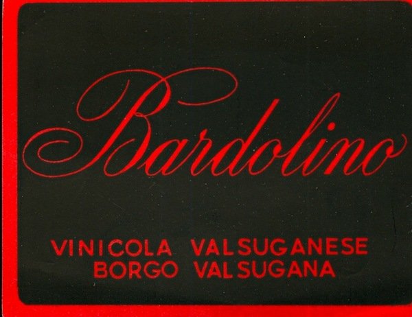 Bardolino. Vinicola Valsuganese - Borgo Valsugana.