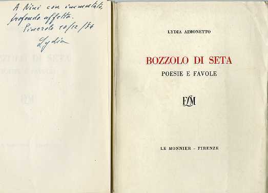 Bozzolo di seta: poesie e favole.