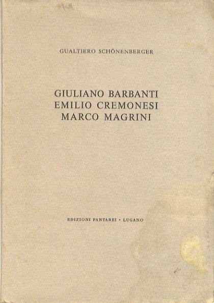 Giuliano Barbanti, Emilio Cremonesi, Marco Magrini.