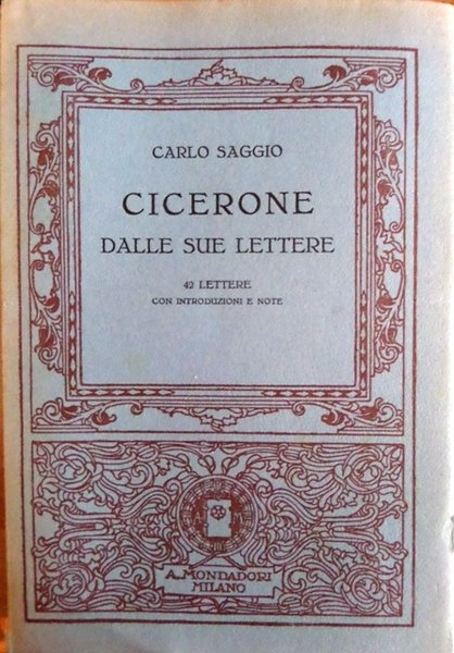 Cicerone dalle sue lettere.