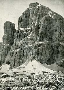 Gite della S.A.T.: sezione di Trento.