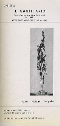 [Sinisca]: pitture - sculture - litografie.