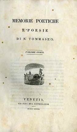 Memorie poetiche e poesie.