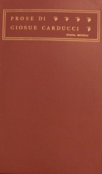 Prose: MDCCCLIX-MCMIII.