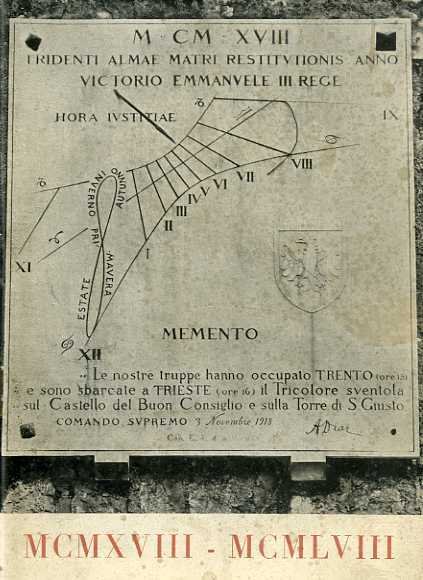 MCMXVIII-MCMLVIII: Trento, 3 novembre 1958.