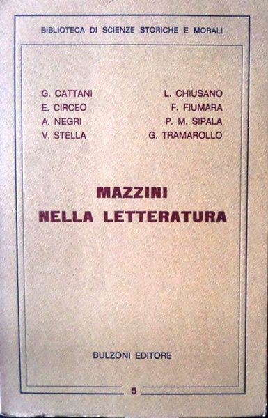 Mazzini nella letteratura.