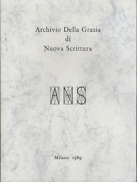 Archivio Della Grazia di Nuova scrittura.